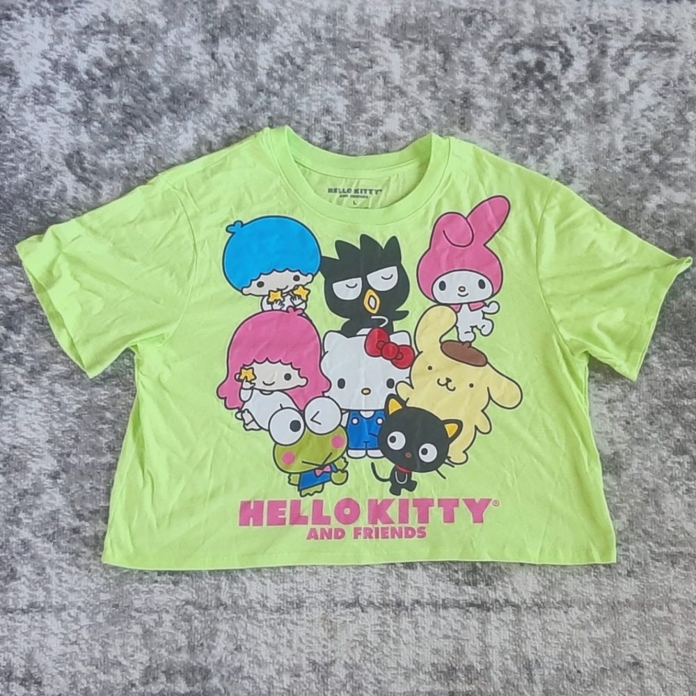 Hello Kitty Crop Top L - Picture 1 of 1